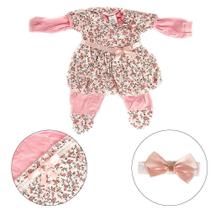 Saída De Maternidade Menina C/ Acessórios Floral Millie Saída De Maternidade Menina C/ Acessórios Floral Millie