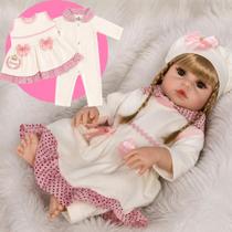 Saída De Maternidade Menina C/ Acessórios Princesa Rosa Saída De Maternidade Menina C/ Acessórios Princesa Rosa