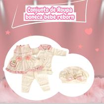 Saída De Maternidade Menina C/ Acessórios Princesa Rosa Saída De Maternidade Menina C/ Acessórios Princesa Rosa