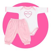 Saída De Maternidade Menina C/ Acessórios Sonho de Amor Saída De Maternidade Menina C/ Acessórios Sonho de Amor
