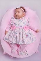 Saída de Maternidade Menina Coleção Duda 04 Peças