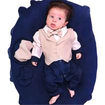 Saída de Maternidade Menino Aconchego Antônio Marinho 06 Peças P - Amora Baby Enxovais Saída de Maternidade Menino Aconchego Antônio Marinho 06 Peças P - Amora Baby Enxovais