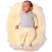 Saída de Maternidade Menino Aconchego Príncipe Gabriel Amarelo 05 Peças P - Amora Baby Enxovais Saída de Maternidade Menino Aconchego Príncipe Gabriel Amarelo 05 Peças P - Amora Baby Enxovais