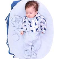 Saída de Maternidade Menino Aconchego Suspensório Miguel Cinza 04 Peças P - Amora Baby Enxovais Saída de Maternidade Menino Aconchego Suspensório Miguel Cinza 04 Peças P - Amora Baby Enxovais