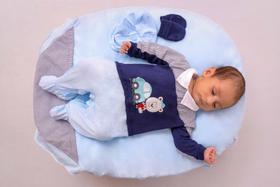 Saída de Maternidade Menino Coleção Henry - 4 peças Saída de Maternidade Menino Coleção Henry - 4 peças