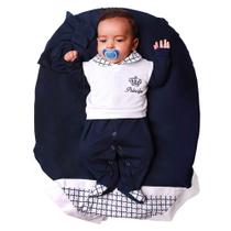 Saída de Maternidade Menino Príncipe Baby 05 Peças Saída de Maternidade Menino Príncipe Baby 05 Peças