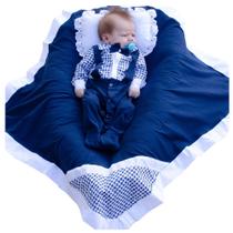 Saída de Maternidade Meu Pequeno Baby Marinho 05 Peças - zanybaby Saída de Maternidade Meu Pequeno Baby Marinho 05 Peças - zanybaby