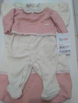 Saída de maternidade off white