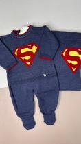 Saída de Maternidade Super Bebe Azul indigo