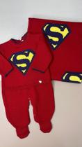 Saída de Maternidade Super Bebe Vermelha Saída de Maternidade Super Bebe Vermelha