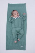 Saída de Maternidade Tamine U278 Verde Menta - Conjunto Completo para Bebê Saída de Maternidade Tamine U278 Verde Menta - Conjunto Completo para Bebê