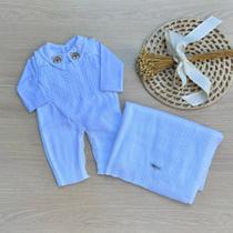 Saída de maternidade Valência em tricot 3 peças