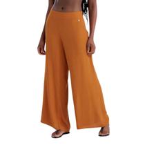 Saída de Praia Calça Pantalona Feminina She Elegante Viscose