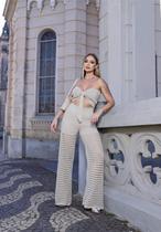 Saida de Praia Conjunto Feminino Tricot