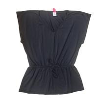 Saída de Praia Dots Infantil - Preto Score
