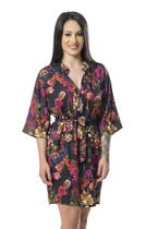 Saída de Praia Floral Kaftan London Saída de Praia Floral Kaftan London