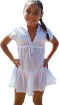 Saída de Praia Infantil Japonesa - Branco GG Saída de Praia Infantil Japonesa - Branco GG