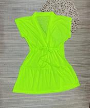 Saída de praia juvenil/vestido verao curto