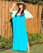 Saída de Praia Kaftan longa UV Sun Cover Tam. Único