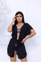 Saída de praia Kimono curta Saída de praia Kimono curta