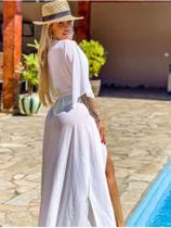 Saida de praia Kimono Longo feminino Saida de praia Kimono Longo feminino