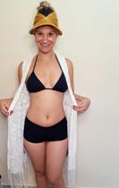 Saída De Praia Pareô regata branca