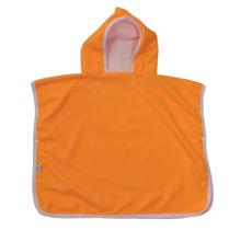Saida de Praia Piscina Com Capuz Cores Neon Verão Toalha Poncho Bebê