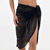 Saída de Praia Sabrieli Saia Midi Envelope Feminina Saída de Praia Sabrieli Saia Midi Envelope Feminina