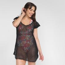 Saída de Praia Tricô Grifle Feminina