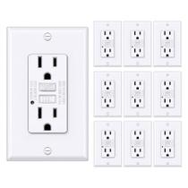 Saída GFCI BESTTEN de 15 Amp, interruptor de circuito de falha de aterramento Saída GFCI BESTTEN de 15 Amp, interruptor de circuito de falha de aterramento
