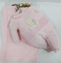 - Saída Maternidade Bebê Menina Plush Le Bhua Linh Paraiso 485 - Saída Maternidade Bebê Menina Plush Le Bhua Linh Paraiso 485