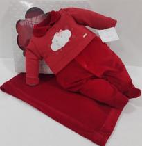 - Saída Maternidade Bebê Menina Plush Le Bhua / Paraiso Lb 481 - Saída Maternidade Bebê Menina Plush Le Bhua / Paraiso Lb 481