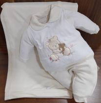 - Saída Maternidade Bebê Menina Plush Le Bhua / Paraiso Lb 485