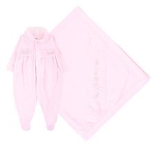 Saída Maternidade Bordado Luxo Bebê Menina Paraiso 17766