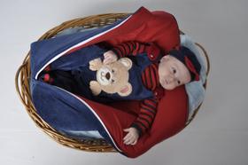 Saida Maternidade De Saco Plush Menino