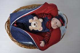 Saida Maternidade De Saco Plush Menino