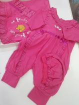 Saída maternidade feminina rosa pink