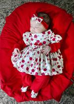Saída Maternidade Gabi Vermelha - Magna Baby