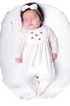 Saída Maternidade Menina Cerejinha 04 peças Roupas de Bebê Saída Maternidade Menina Cerejinha 04 peças Roupas de Bebê