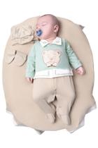 Saída Maternidade Menino Noah 4 peças Roupas de Bebê Saída Maternidade Menino Noah 4 peças Roupas de Bebê