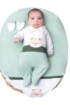 Saída Maternidade Menino Raposinha 3 peças Roupas de Bebê Saída Maternidade Menino Raposinha 3 peças Roupas de Bebê