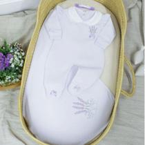 Saída Maternidade Para Bebe Feminina 100% Algodão Roupa Bebe
