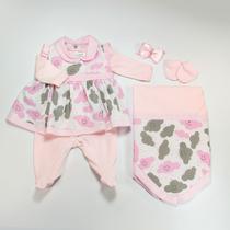 saída maternidade para menina saída maternidade pra bebê roupinha de bebê saida de maternidade kit 05 peças saída maternidade para menina saída maternidade pra bebê roupinha de bebê saida de maternidade kit 05 peças
