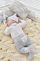 Saída Maternidade Plush 5Pçs Luxo Bebê Menino Paraiso 17736