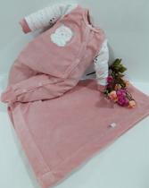 - Saída Maternidade Plush Bebê Menina Le Bhua Linh Paraiso 486 - Saída Maternidade Plush Bebê Menina Le Bhua Linh Paraiso 486