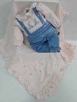 Saída Maternidade Plush Bebê Menina Paraiso Inverno Rf 13312 Saída Maternidade Plush Bebê Menina Paraiso Inverno Rf 13312