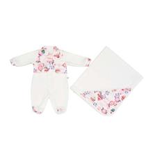 Saida maternidade plush estampada have fun ref:23003 rn/m Saida maternidade plush estampada have fun ref:23003 rn/m