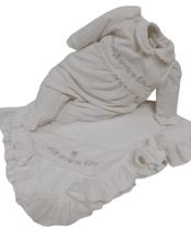 Saída Maternidade Plush Inverno Bebê Menina Paraiso 17748