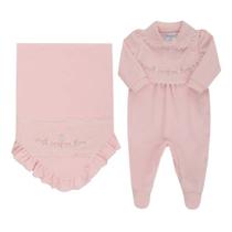 Saída Maternidade Plush Inverno Bebê Menina Paraiso 17748 Saída Maternidade Plush Inverno Bebê Menina Paraiso 17748