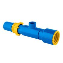 Saída para aspersor engate roscável 2" X 3/4 PVC azul viqua